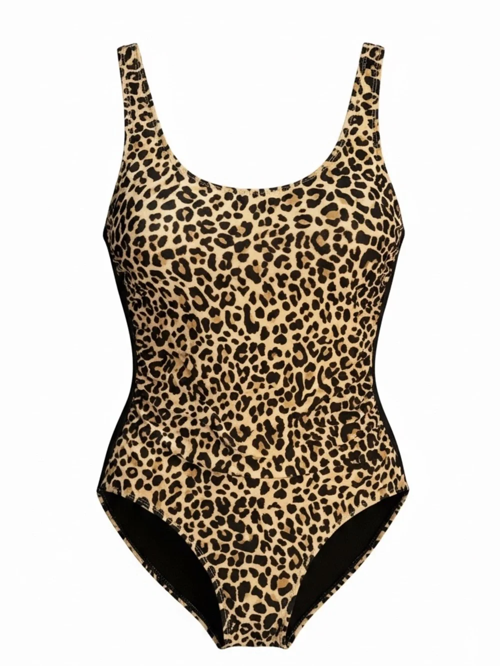 #138, DKNY Leopard Print One-Piece Swimsuit, size 10 - Picture 2 of 6